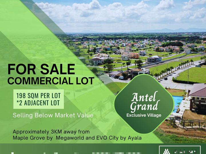 Commercial Lot for Sale in Kawit Cavite near EVO City