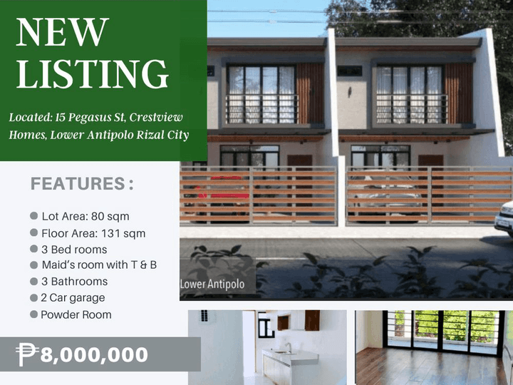 Affordable Luxury Pre-selling House and Lot in Antipolo Rizal