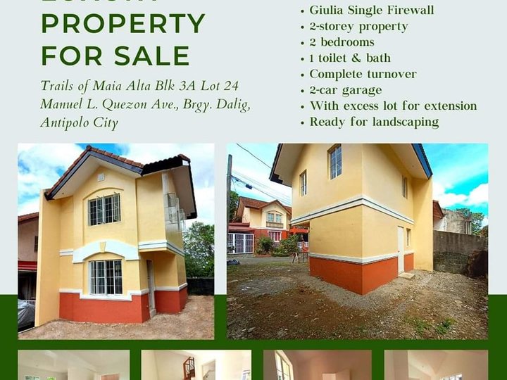 ANTIPOLO READY FOR OCCUPANCY HOMES FOR SALE