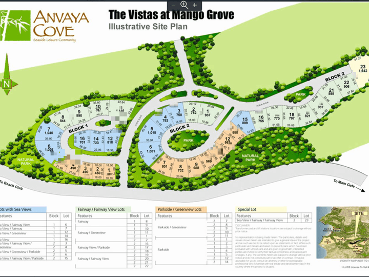 1,160 sqm. Anvaya Cove Lot For Sale in Morong, Bataan