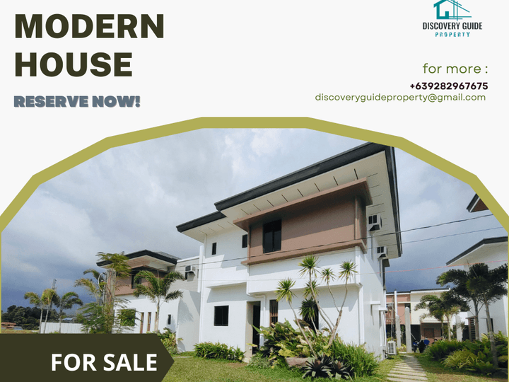 Available Modern House and Lot Nearby Outlet Lima Park Lipa City