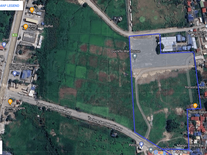 29,393 Sq.M. Commercial/Industrial Lot  (With 115 mtr Frontage) Cavite