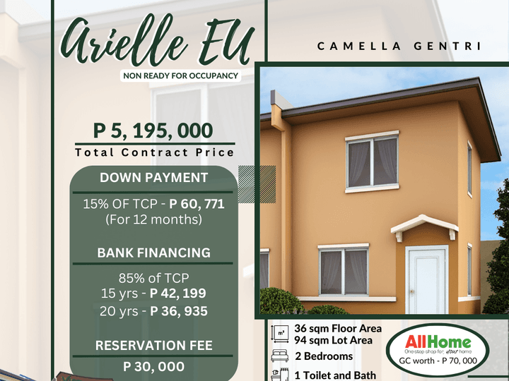 NON READY FOR OCCUPANCY IN CAVITE