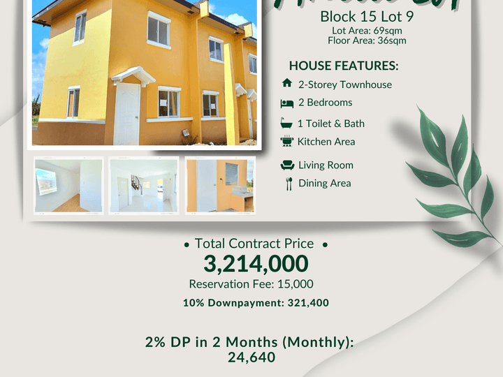AFFORDABLE 2-STOREY HOUSE & LOT IN BATANGAS