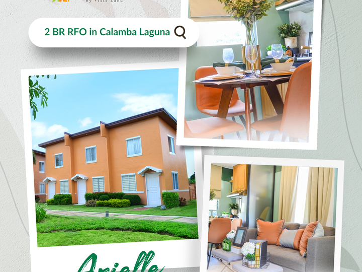 2 Bedrooms RFO in Calamba Laguna