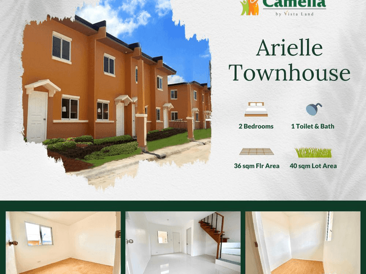 Ready For Occupancy 2-bedroom Townhouse For Sale in Oton Iloilo