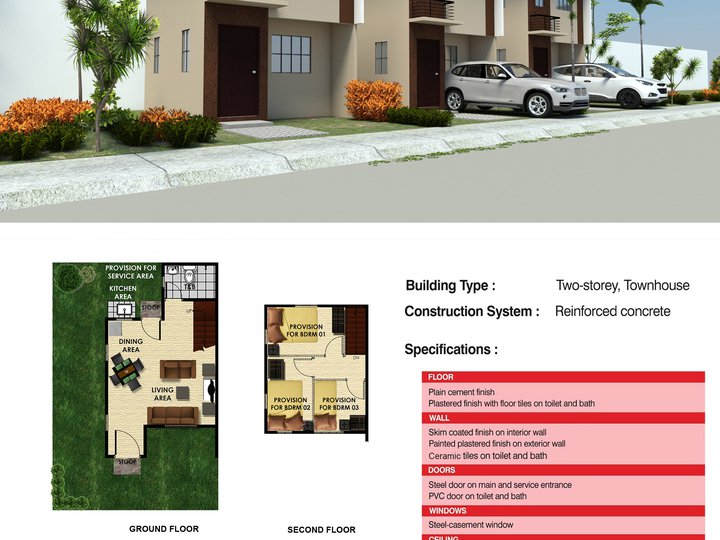 Affordable House and Lot in Lumina Pilar | Armina SF