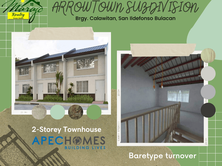 2-bedroom Townhouse For Sale in San Ildefonso Bulacan