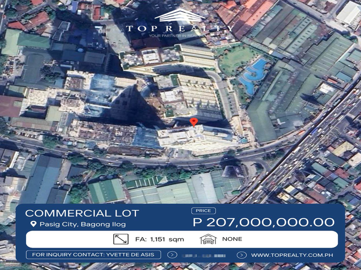 Commercial/ Residential Lot For Sale in Pasig, Metro Manila