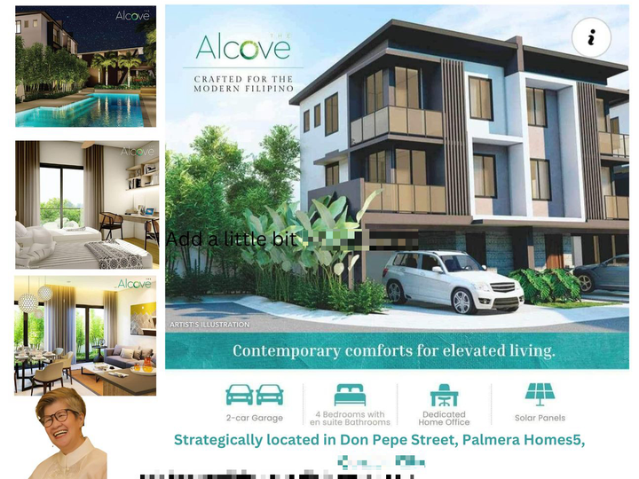 4-bedroom Townhouse For Sale in Quezon City / QC Metro Manila