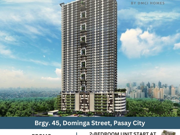 Pre-selling 56.00 sqm 2-bedroom Condo For Sale in Pasay Metro Manila