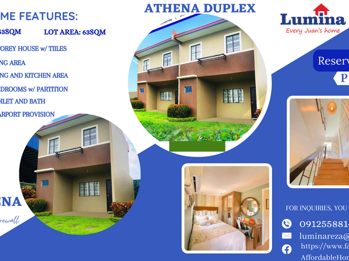 3-bedroom Duplex / Twin House For Sale in Bacolod Negros Occidental