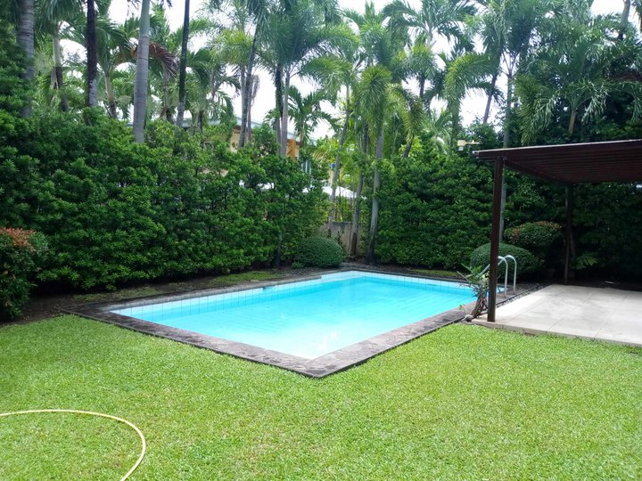 Ayala Alabang Village House with Pool for Lease