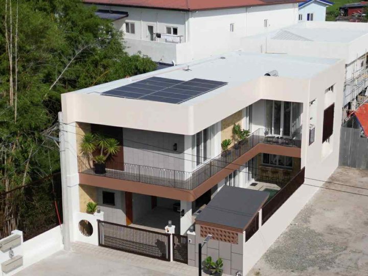 Brand New Modern Two Story Home with Pool for Rent in Angeles City near Clark and Korean Town