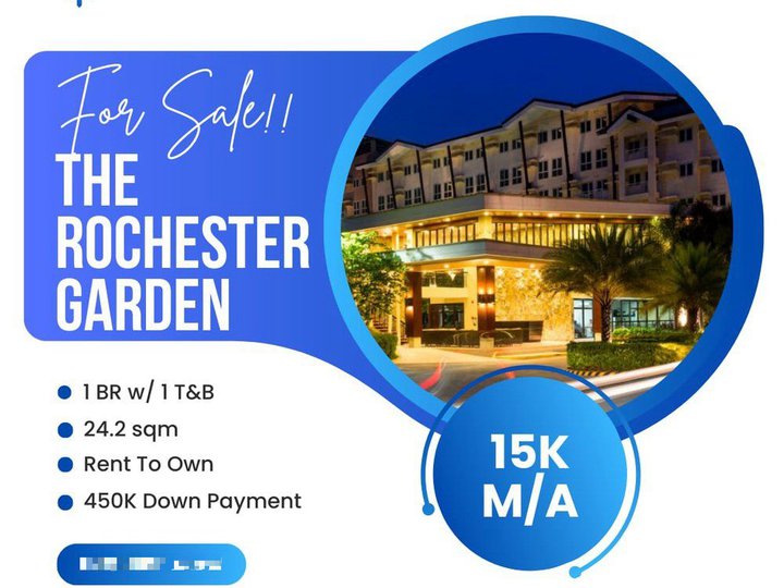 24.2sqm 1BR Condo in Pasig near Bgc,makati, rent to own