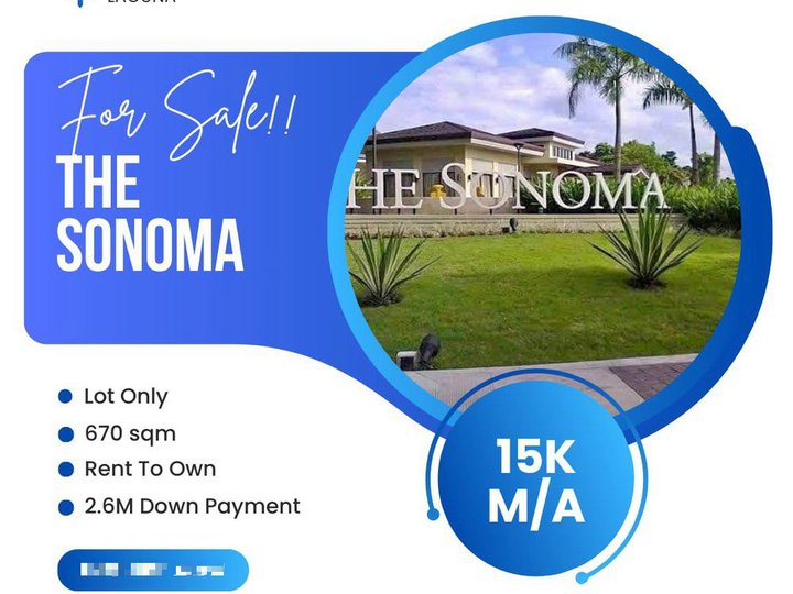 670 sqm Lot For Sale in Nuvali Santa Rosa Laguna