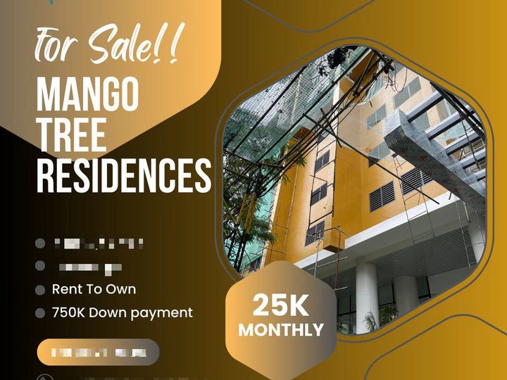 Mango Tree Residences in San Juan Manila 2 BR for Sale as. Low as 25K Monthly