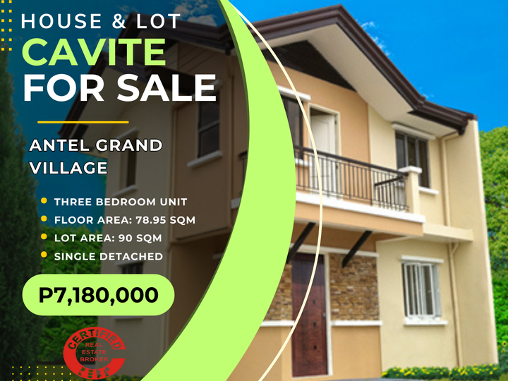 Antel Grand Village House for Sale in Cavite Ready for Occupancy 30minutes to MOA!