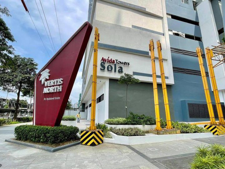 Pre-selling Studio type Condo Unit in Vertis North Avida Towers Sola