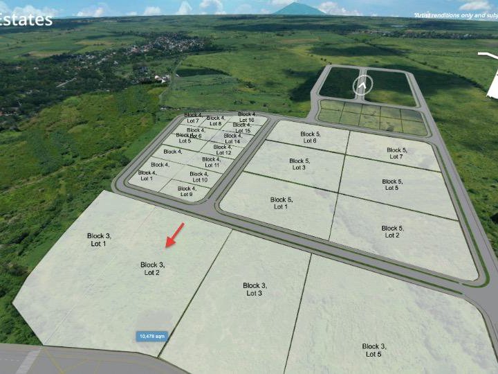 Ayala Land Estate 520sqm Commercial Lot For Sale Ph3 in Cresendo Tarlac City Light Payment Options