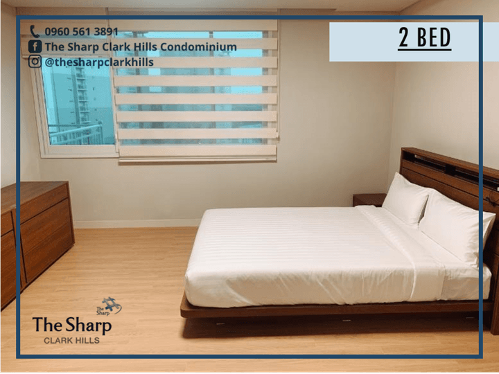 For Sale 2 Bedroom Condo TheSharpClarkHills Clark Mabalacat Pampanga
