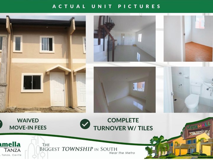 2-bedroom RFO Inner Unit Townhouse For Sale in Tanza Cavite