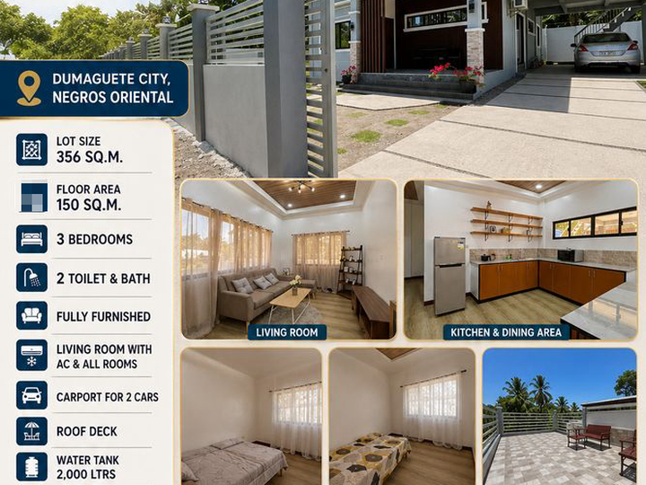 House with 3 bedrooms in Dumaguete, Philippines listed at ₱7,500,000