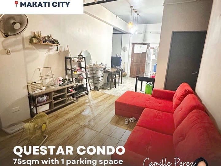 75sqm 2-bedroom Condo For Sale in Makati Metro Manila near Circuit Makati Guadalupe