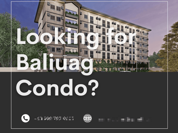 Easy to Own 1 bedroom Condo in Baliwag City Bulacan by Vista Estates