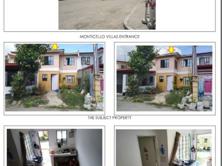 Bank Foreclosed For Sale 3BR House Monticello Villas Pavia, Iloilo