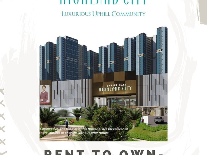 NO DP 7K MONTHLY PROMO! Rent to own condo in Empire East Highland City