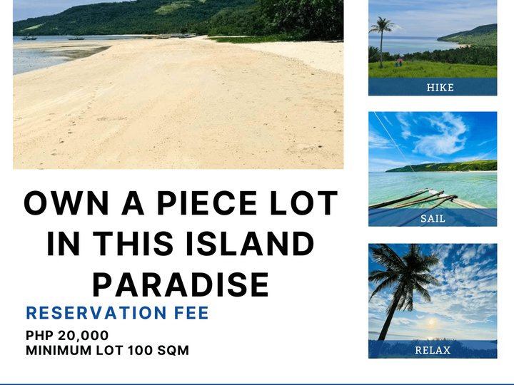 100 sqm Beach Lot For Sale in Siruma Camarines Sur (White Sands)