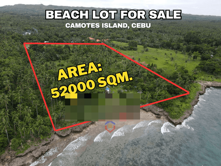 Beach Lot For Sale in Camotes Island, Cebu, Philippines- 5.2 Hectares