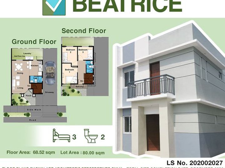 Accessible Affordable 3BR 2storey house lot in Santa Maria Bulacan
