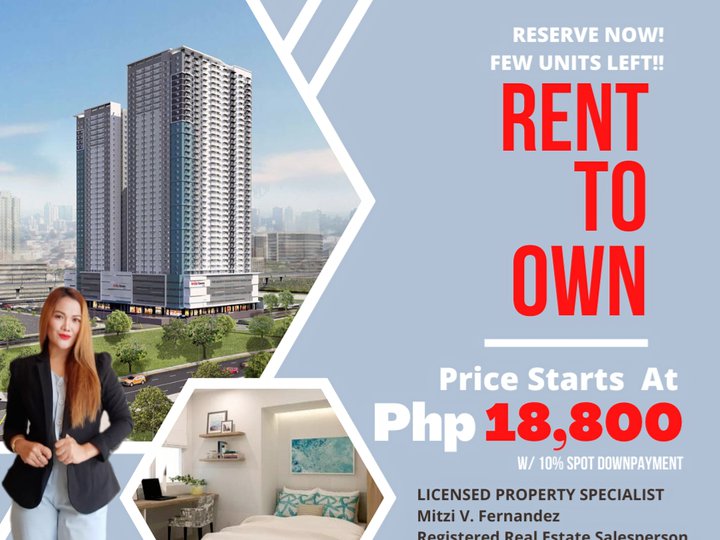 Condo for sale in vertis north facing vertis gardens studio type RFO