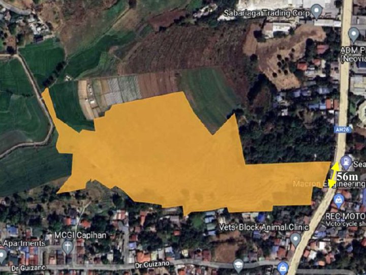 7.59 hectares Commercial Lot For Sale by Ayala Land in DRT Highway Brgy. Capihan San Rafael Bulacan