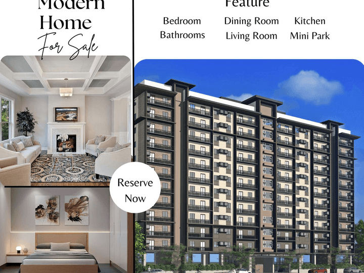 Pre selling Condominium in Naga City 1 BEDROOM-A w/ balcony