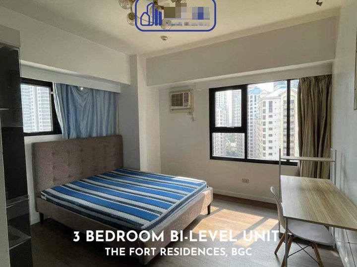 3-Bedroom Bi-Level Condo at The Fort Residences, BGC