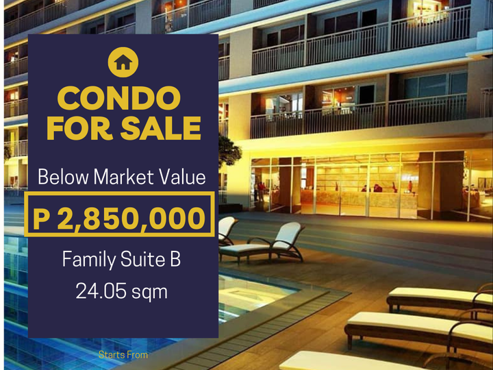 Ready For Occupancy 24.00 sqm 1-bedroom Residential Condo For Sale in Mandaluyong