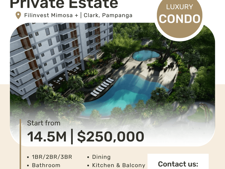 LUXURY CONDOMINIUM INSIDE CLARK MIMOSA 1 BR