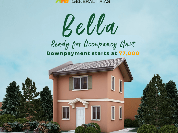 2-bedroom Bella Single Attached House For Sale in General Trias Cavite