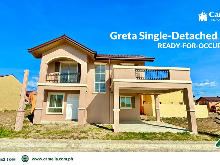 5-bedroom Single Detached House For Sale in Camella Bacolod South