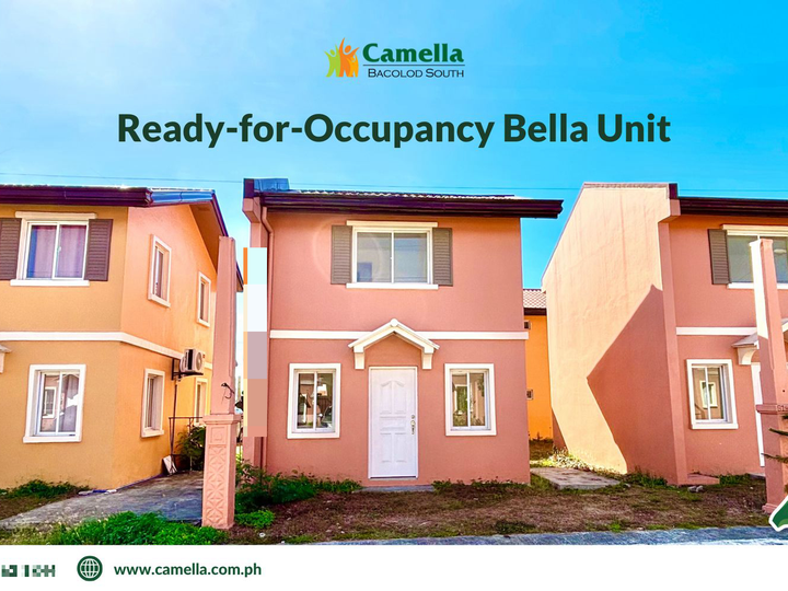 RFO 2-Bedroom Single Detached Unit for Sale in Camella Bacolod South