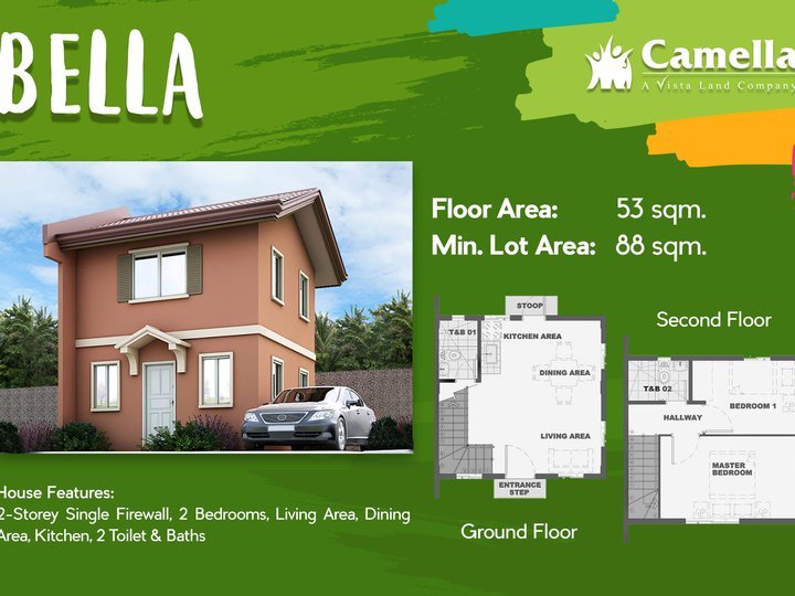 Available Two (2) Bedrooms in Toril Davao City | Pre-selling