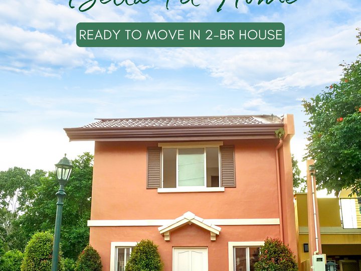 2 Bedroom Ready for Occupancy Unit House for Sale in Camella Iloilo