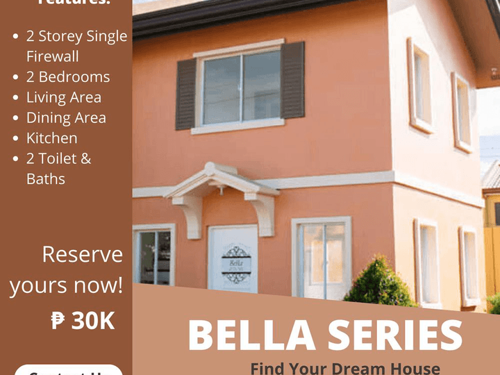Pre Selling: 2 Bedrooms and 2 Bathroom House For Sale