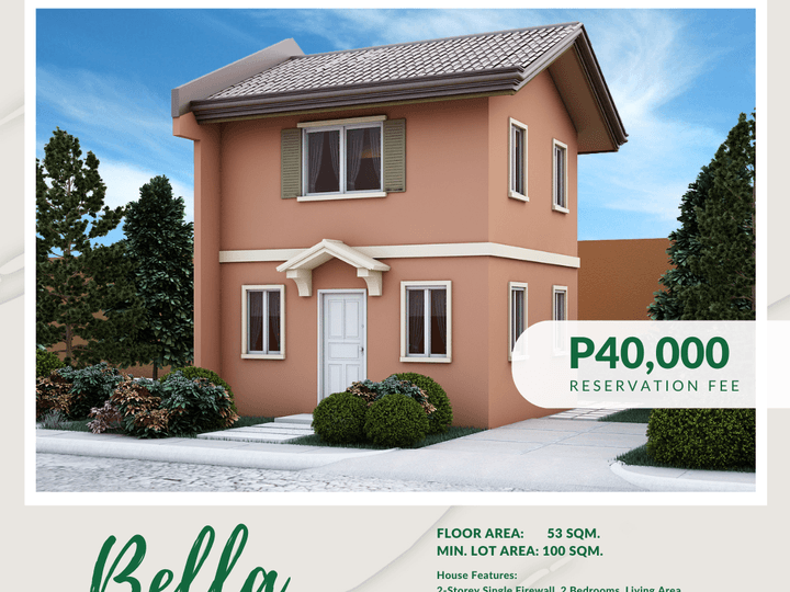 2 BR House and Lot For Sale in Cavite - Bella