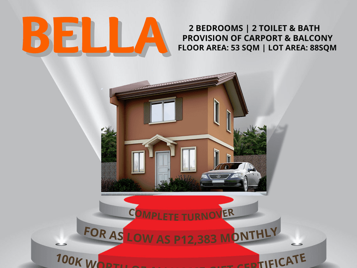 AFFORDABLE HOUSE AND LOT IN SAN ILDEFONSO | BELLA