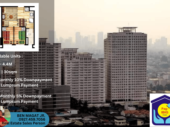 RFO 30.00 sqm 2bedroom Condo Renttoown in San Juan Metro Manila