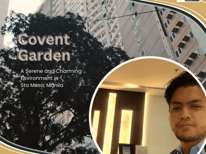 2-BR Condo in Sta. Mesa, Manila | Covent Garden | Rent to Own 25K/Month